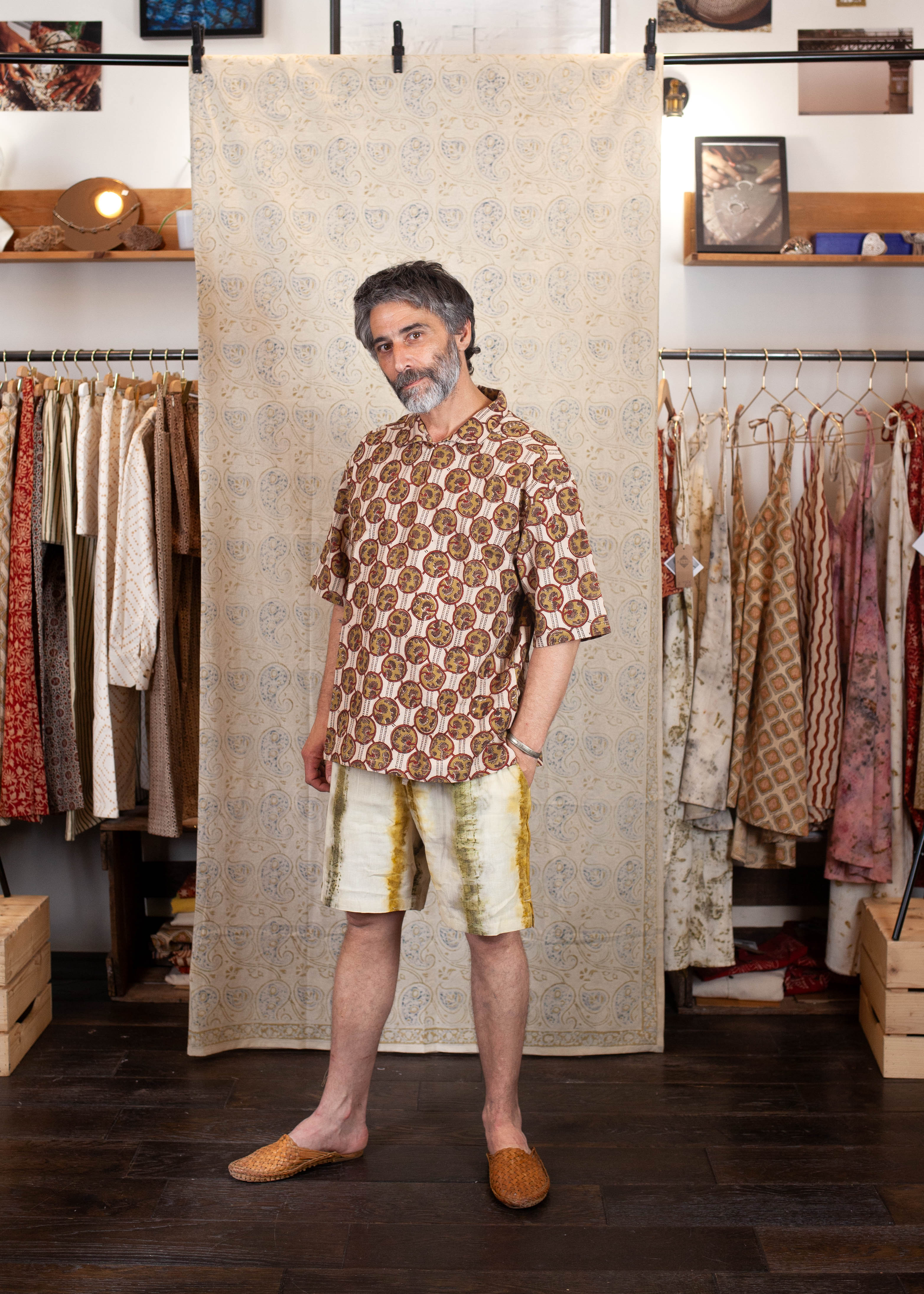 Short Bhuj -  COTON BIO - Imprimé DIN (JOUR)