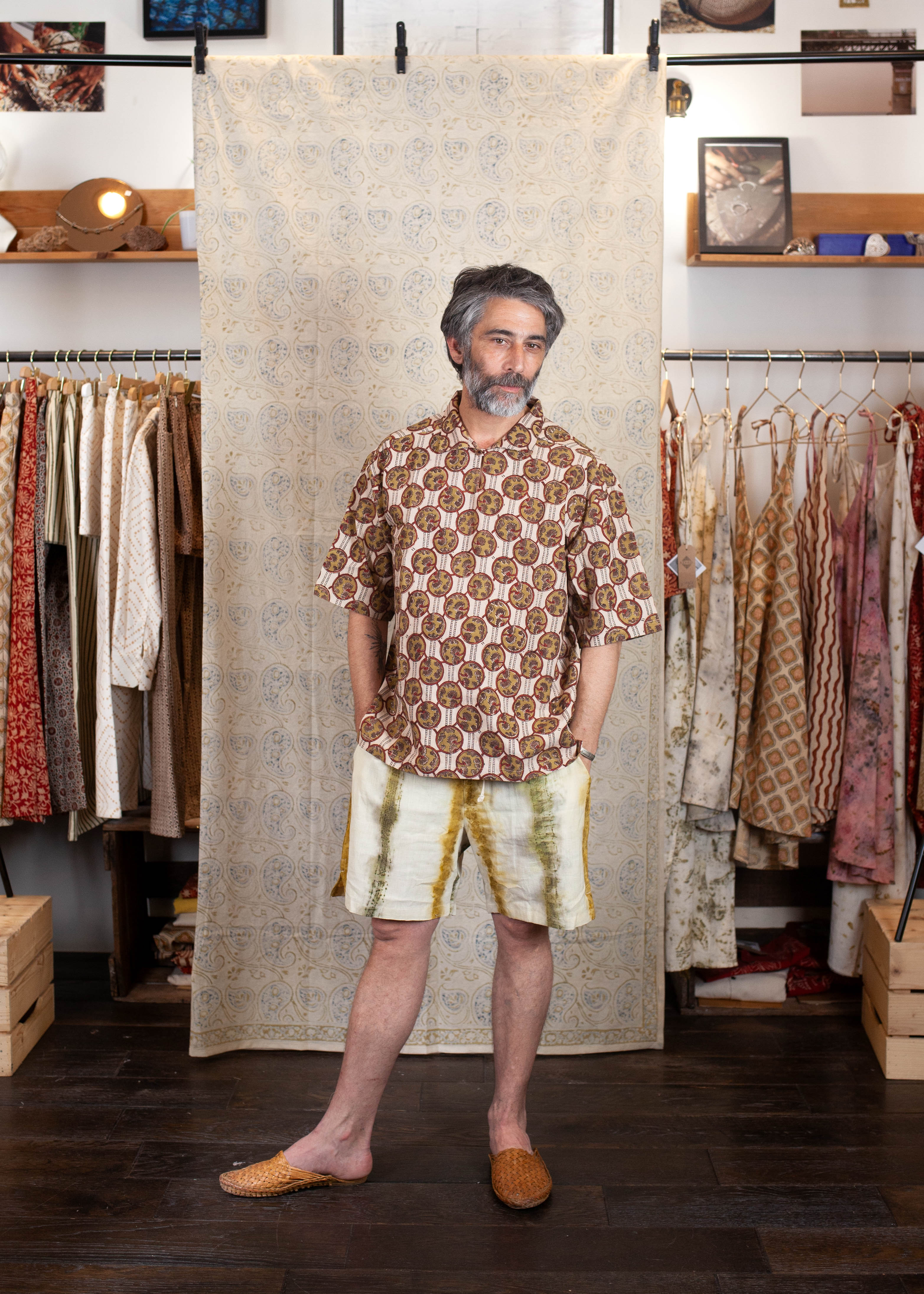 Short Bhuj -  COTON BIO - Imprimé DIN (JOUR)
