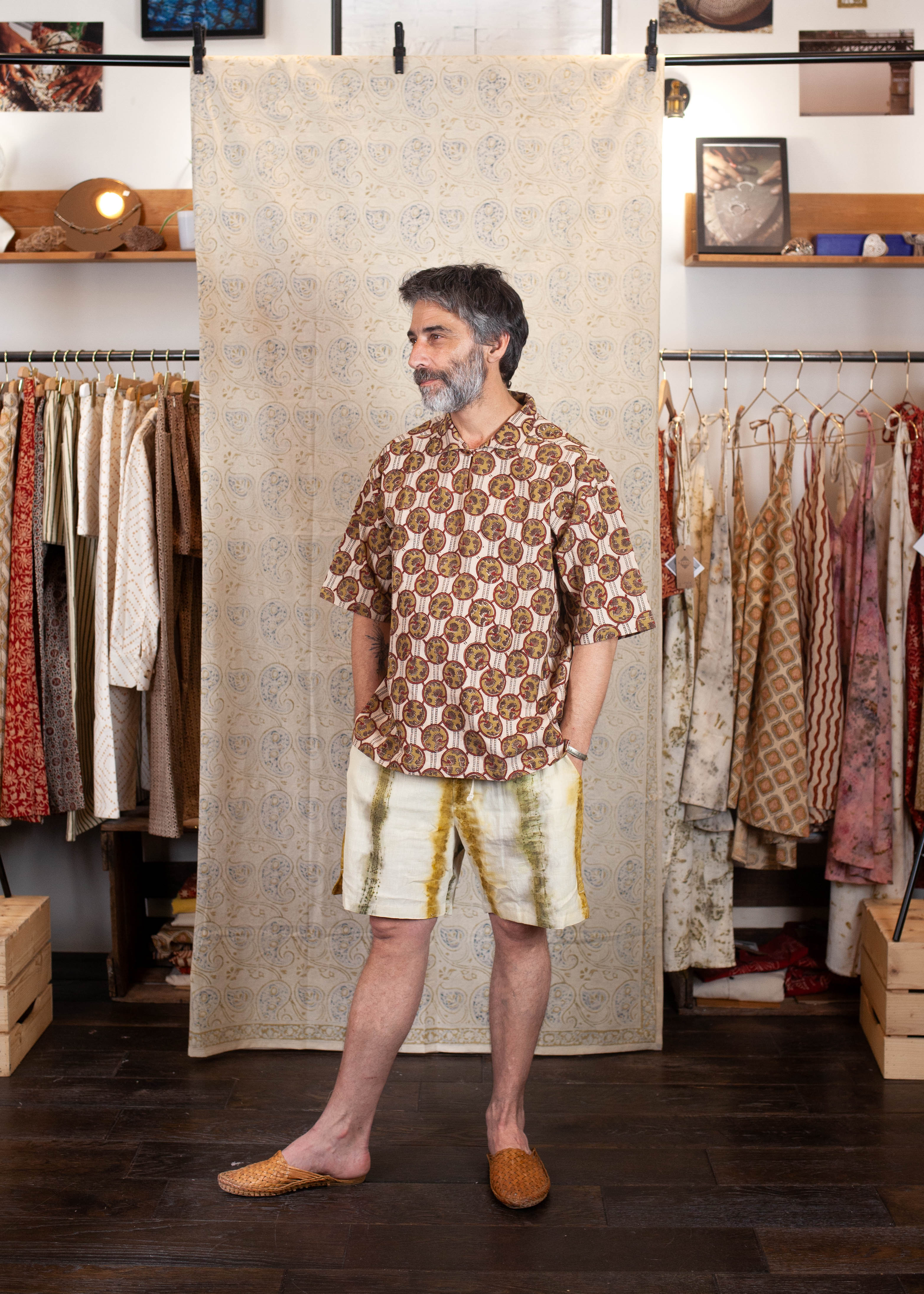 T-shirt KURTA V.4 - Coton bio - Imprimé JAD (RACINES)