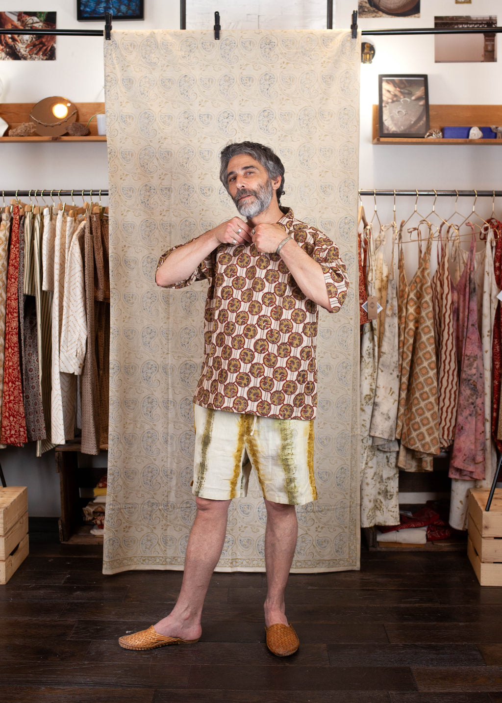 T-shirt KURTA V.4 - Coton bio - Imprimé JAD (RACINES)