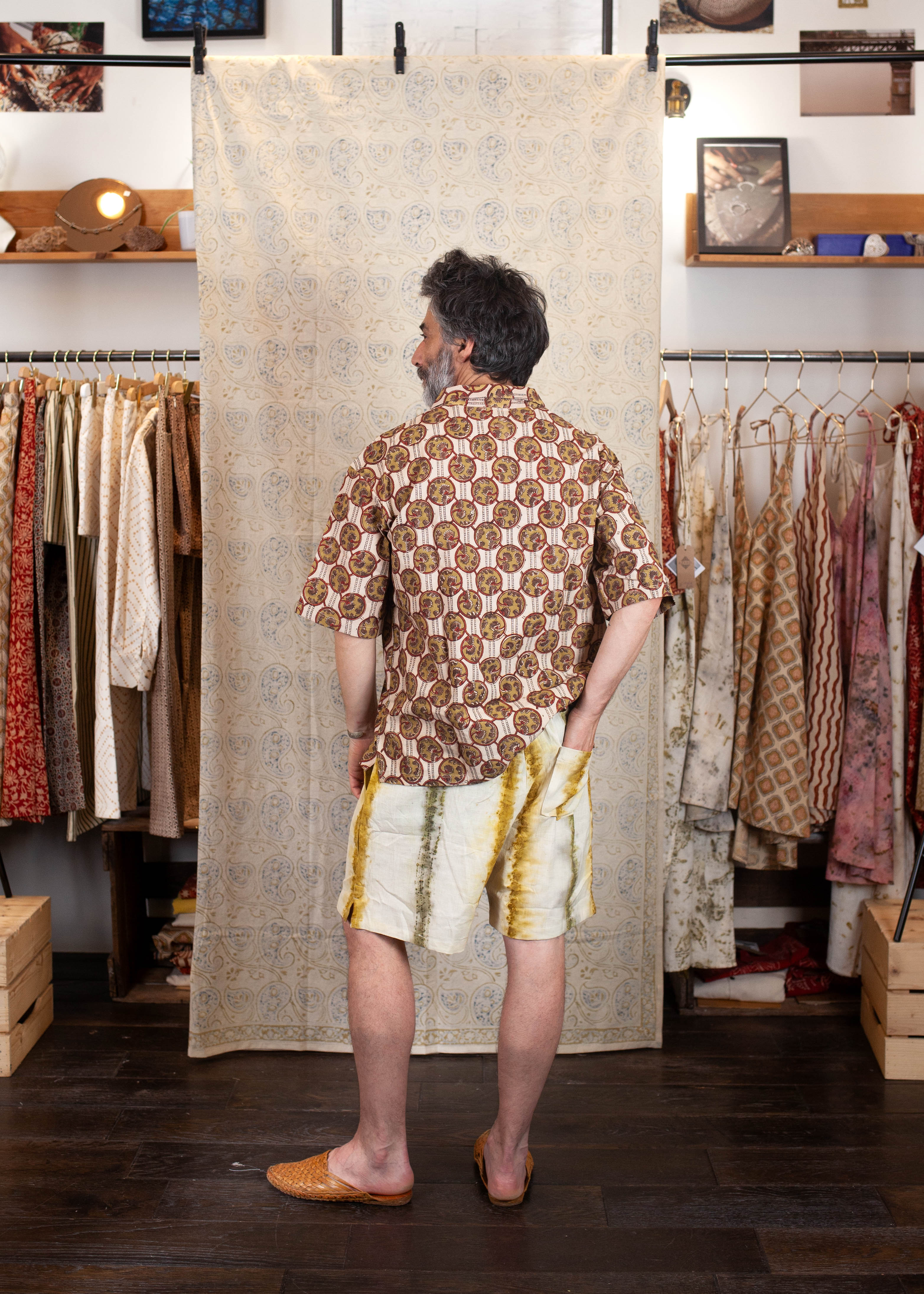 Short Bhuj -  COTON BIO - Imprimé DIN (JOUR)