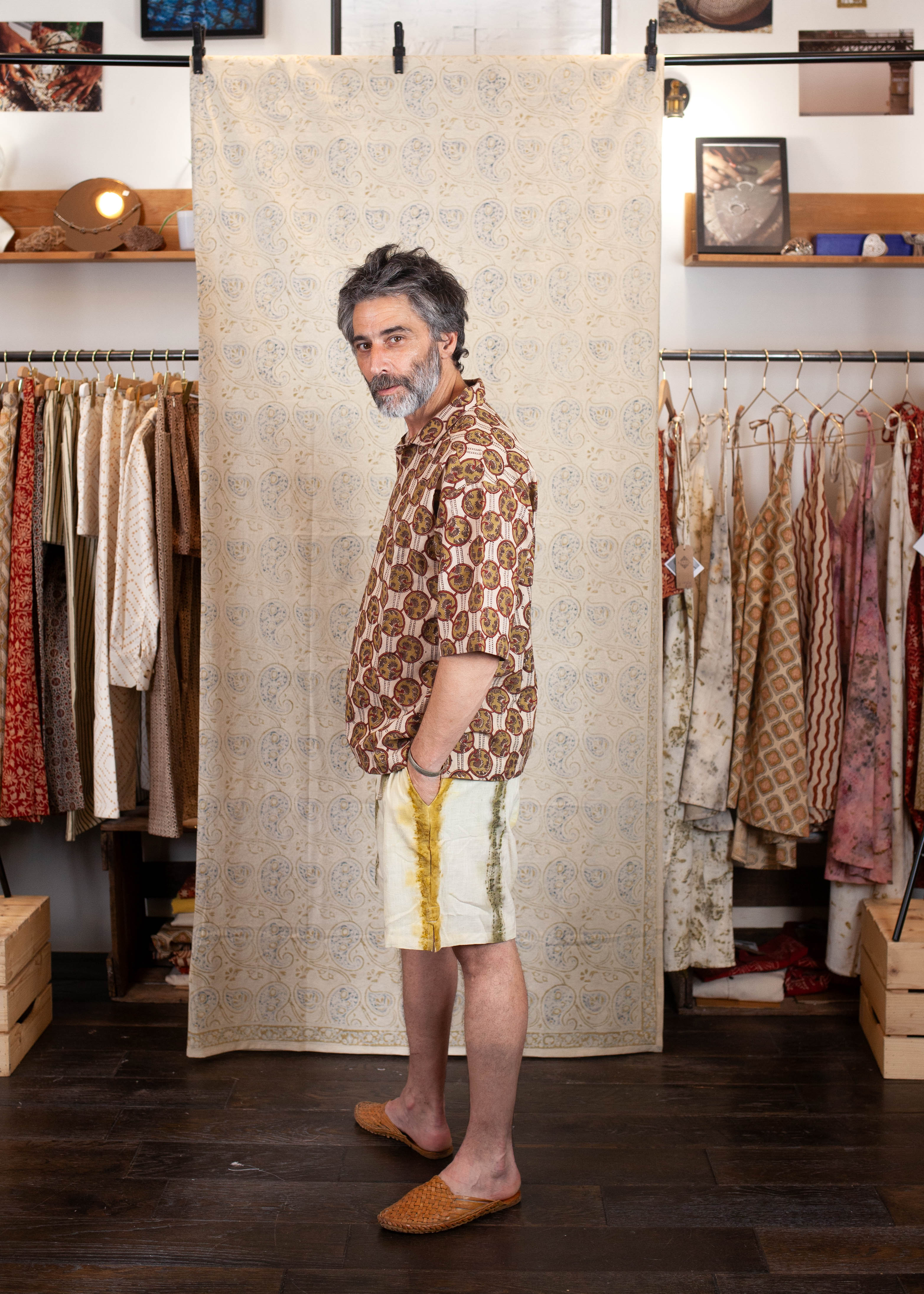 T-shirt KURTA V.4 - Coton bio - Imprimé JAD (RACINES)