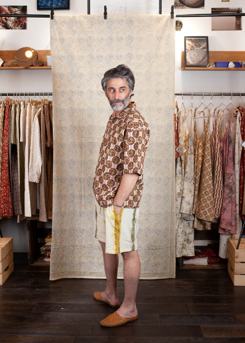 Short Bhuj -  COTON BIO - Imprimé DIN (JOUR)