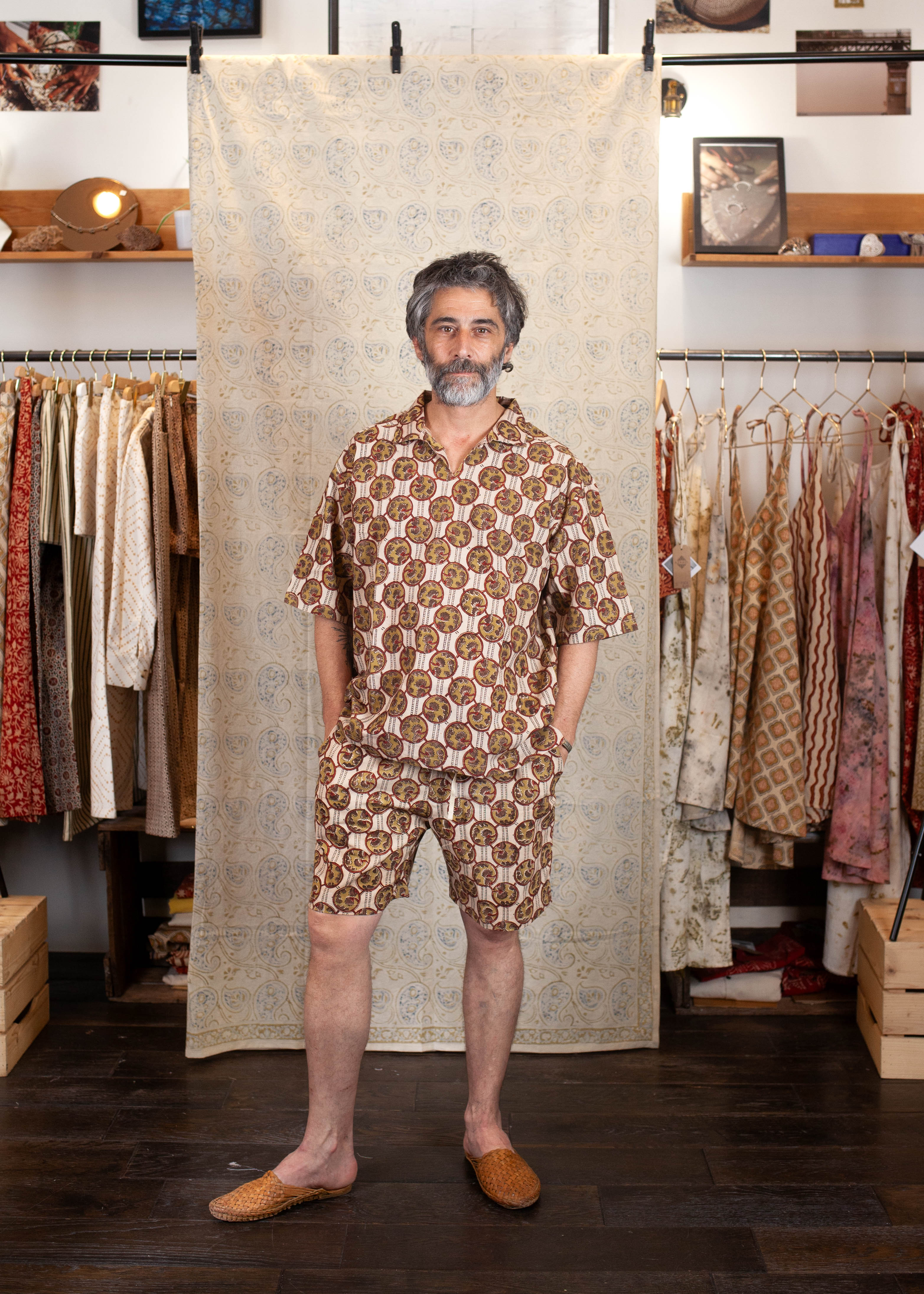 T-shirt KURTA V.4 - Coton bio - Imprimé JAD (RACINES)