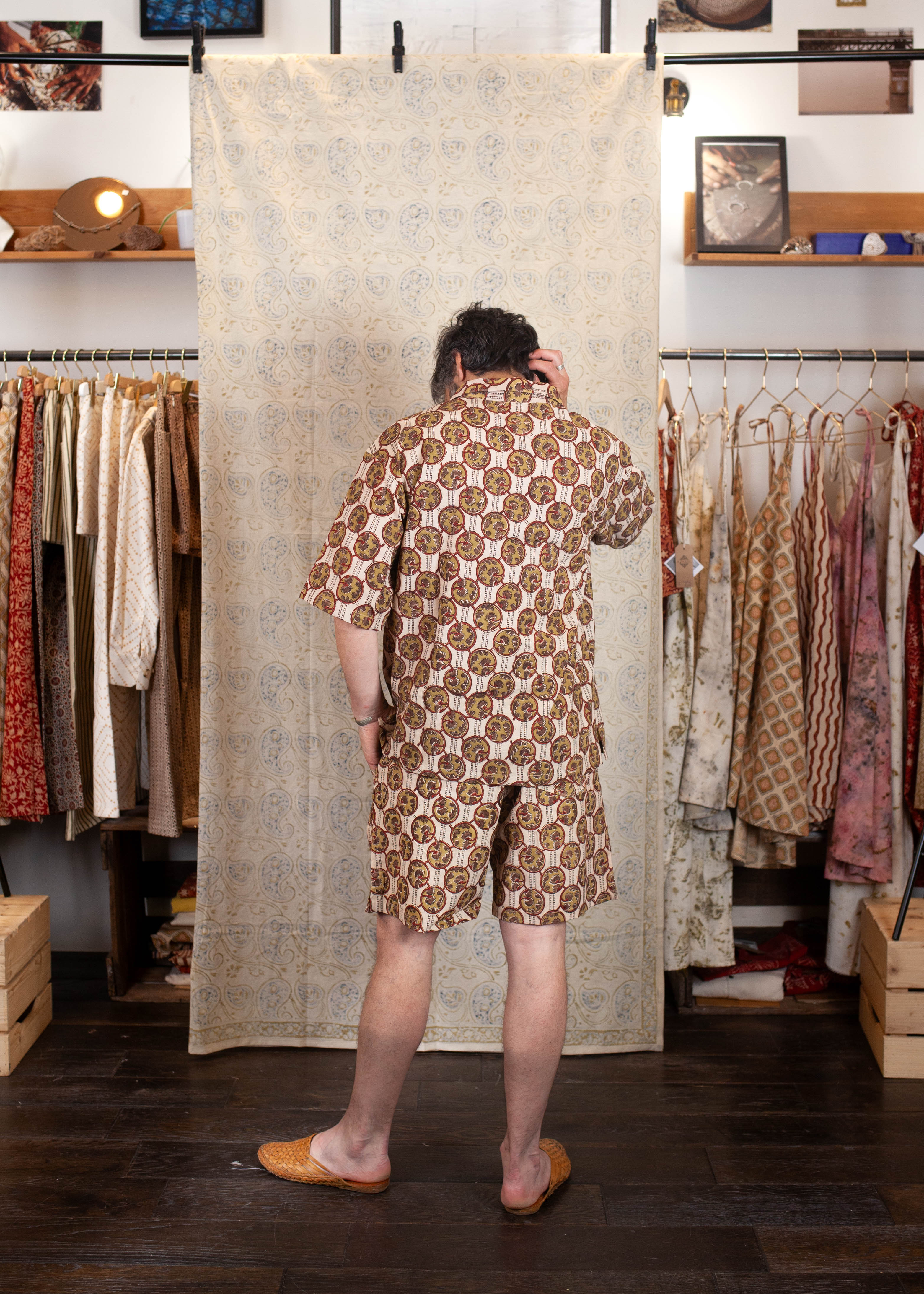 T-shirt KURTA V.4 - Coton bio - Imprimé JAD (RACINES)