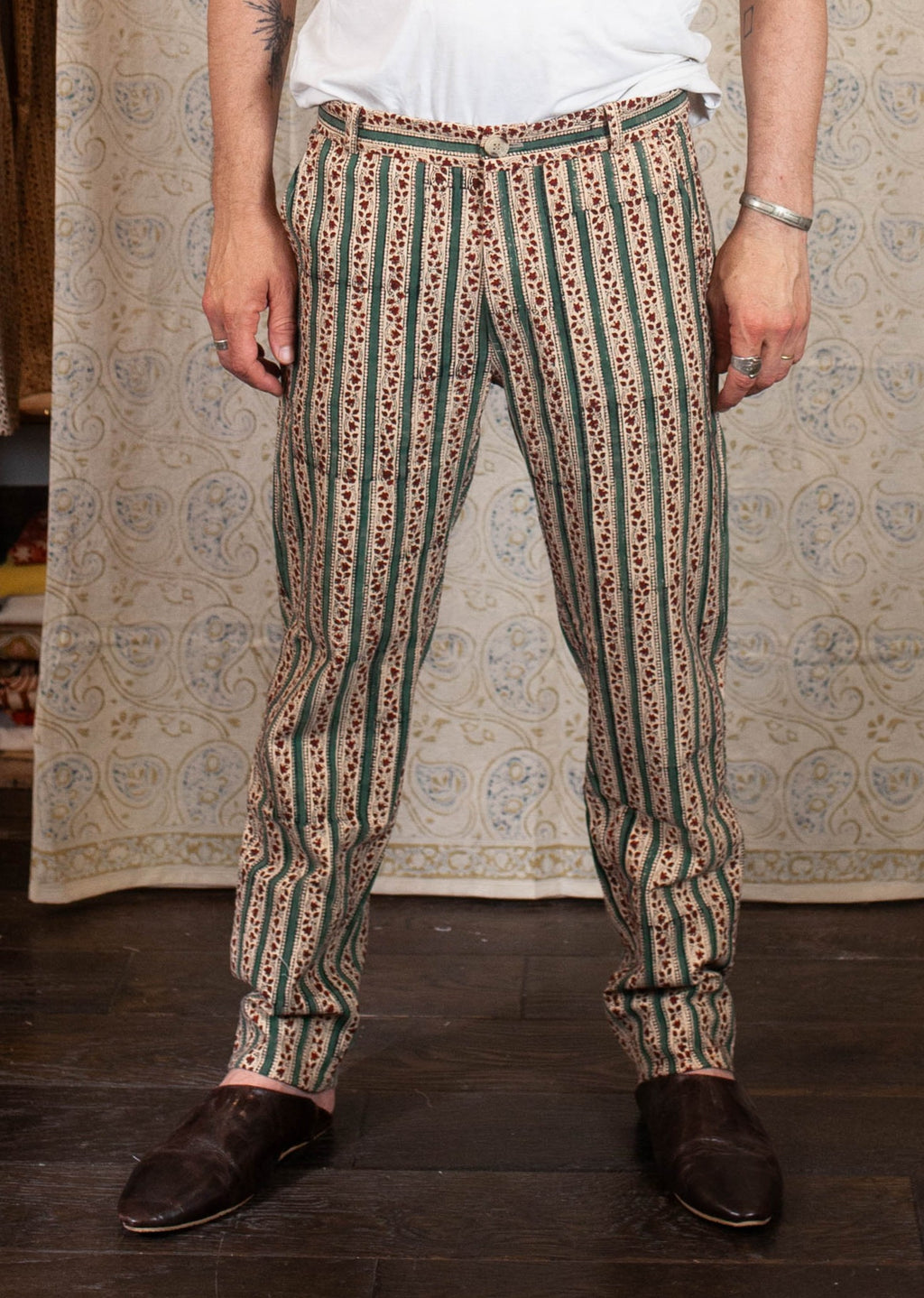 Pantalon Hosur - Coton bio - Imprimé JASMIN