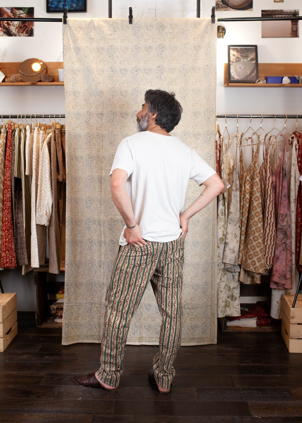 Pantalon Hosur - Coton bio - Imprimé JASMIN