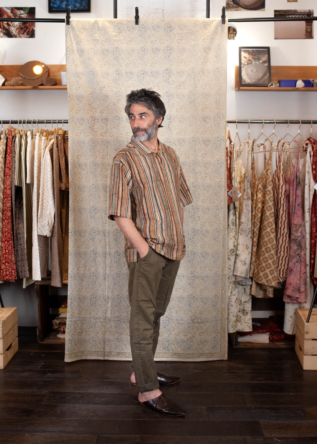 T-shirt KURTA V.4 - Coton bio - Imprimé ARUNACHALA