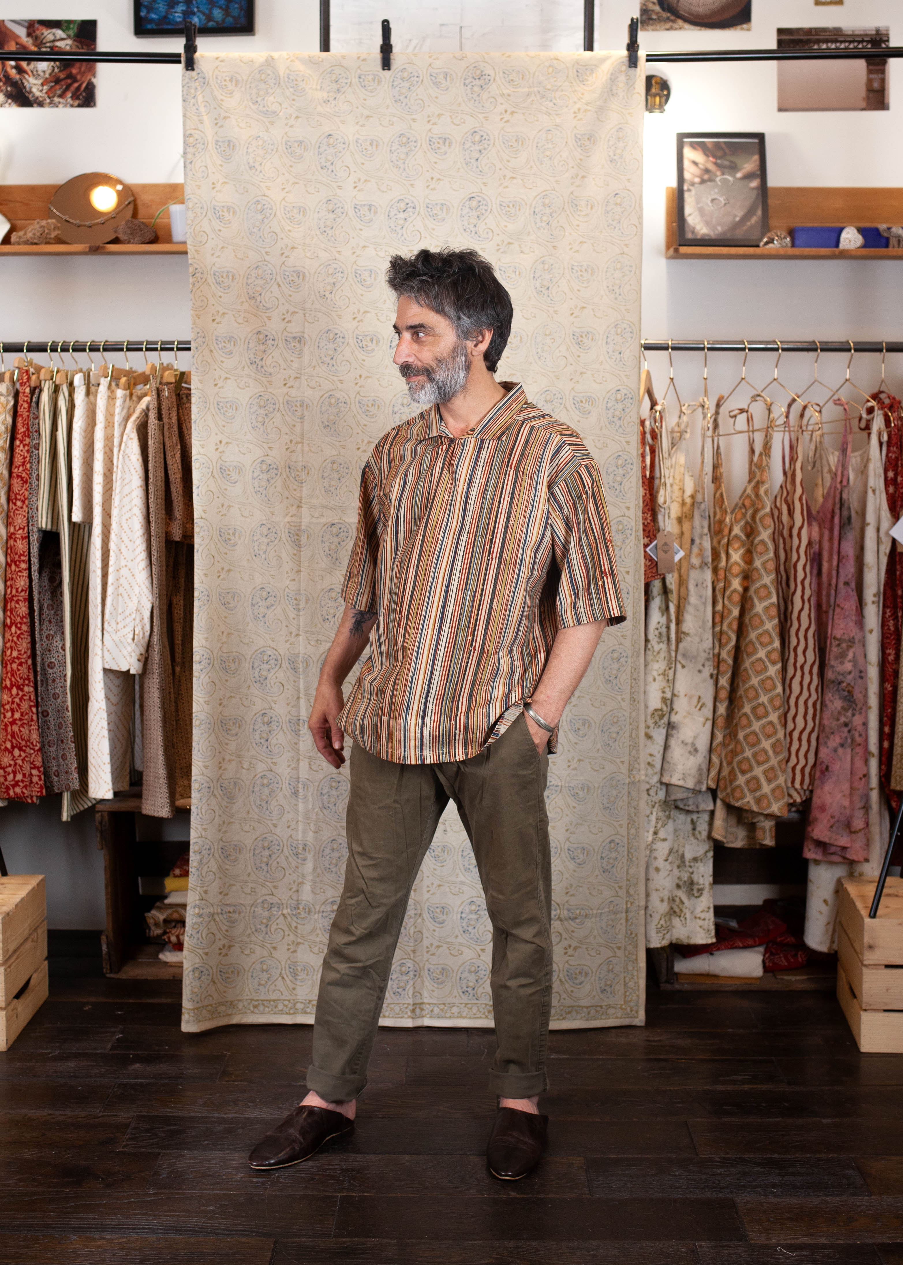 T-shirt KURTA V.4 - Coton bio - Imprimé ARUNACHALA