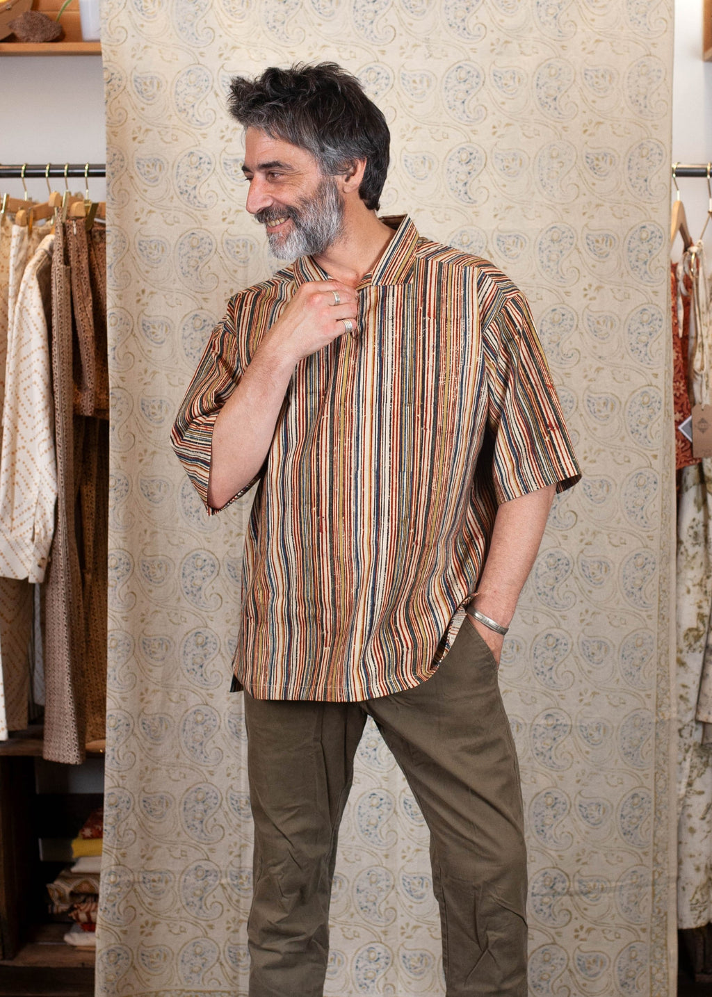 T-shirt KURTA V.4 - Coton bio - Imprimé ARUNACHALA