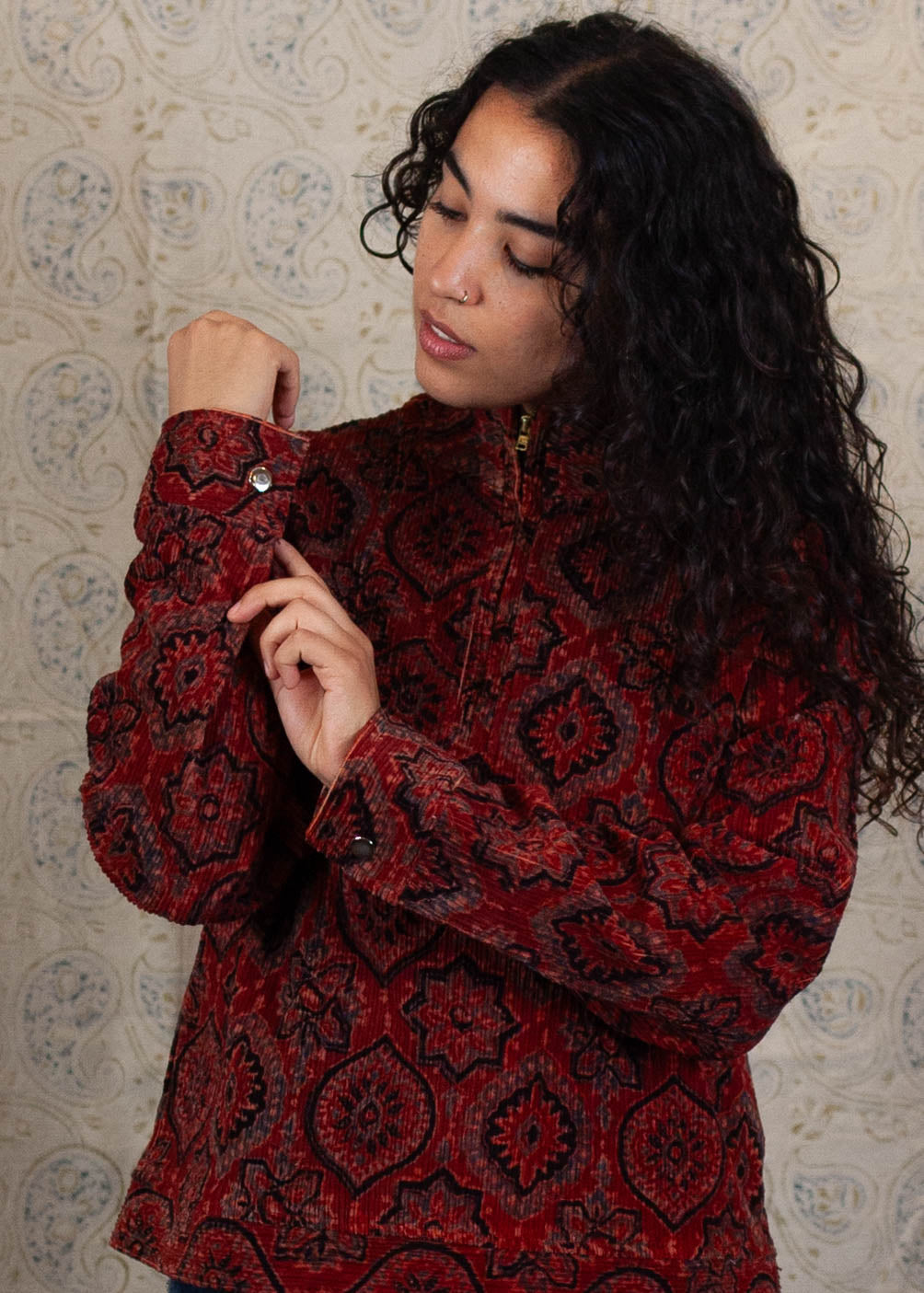 Sweat-shirt BARASTIA - Coton bio - Imprimé JEEVAN (vie)