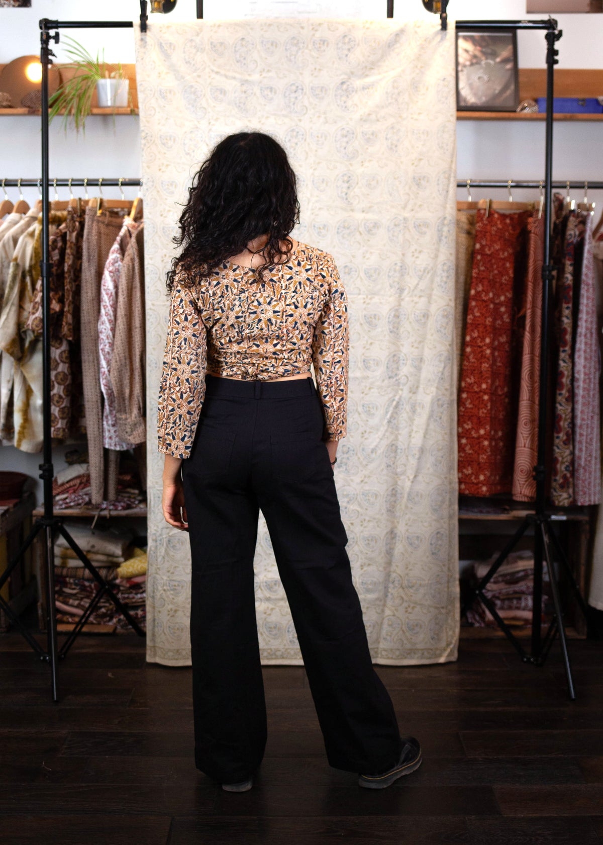 Pantalon GWALIOR - Coton bio - Coloris Kala Kaua