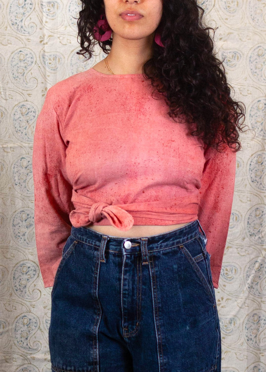 Top BENARES - Imprimé Manjishta - Coton bio
