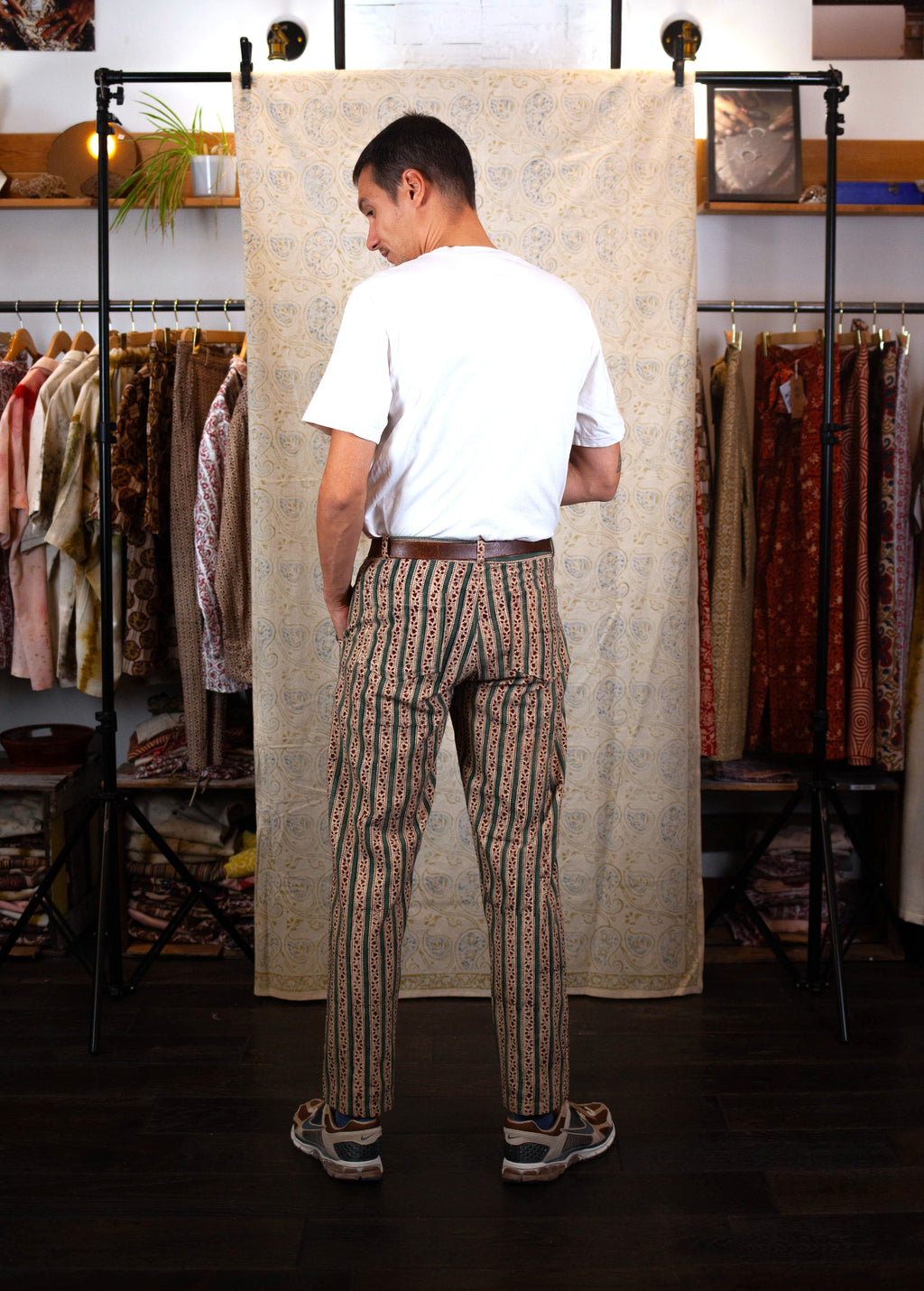 Pantalon Hosur - Coton bio - Imprimé JASMIN