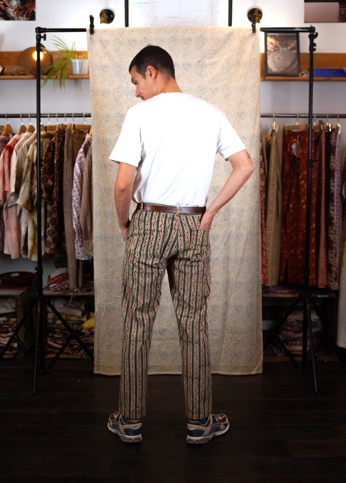 Pantalon Hosur - Coton bio - Imprimé JASMIN