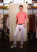 Pantalon Hosur - Coton bio - Imprimé ROSE