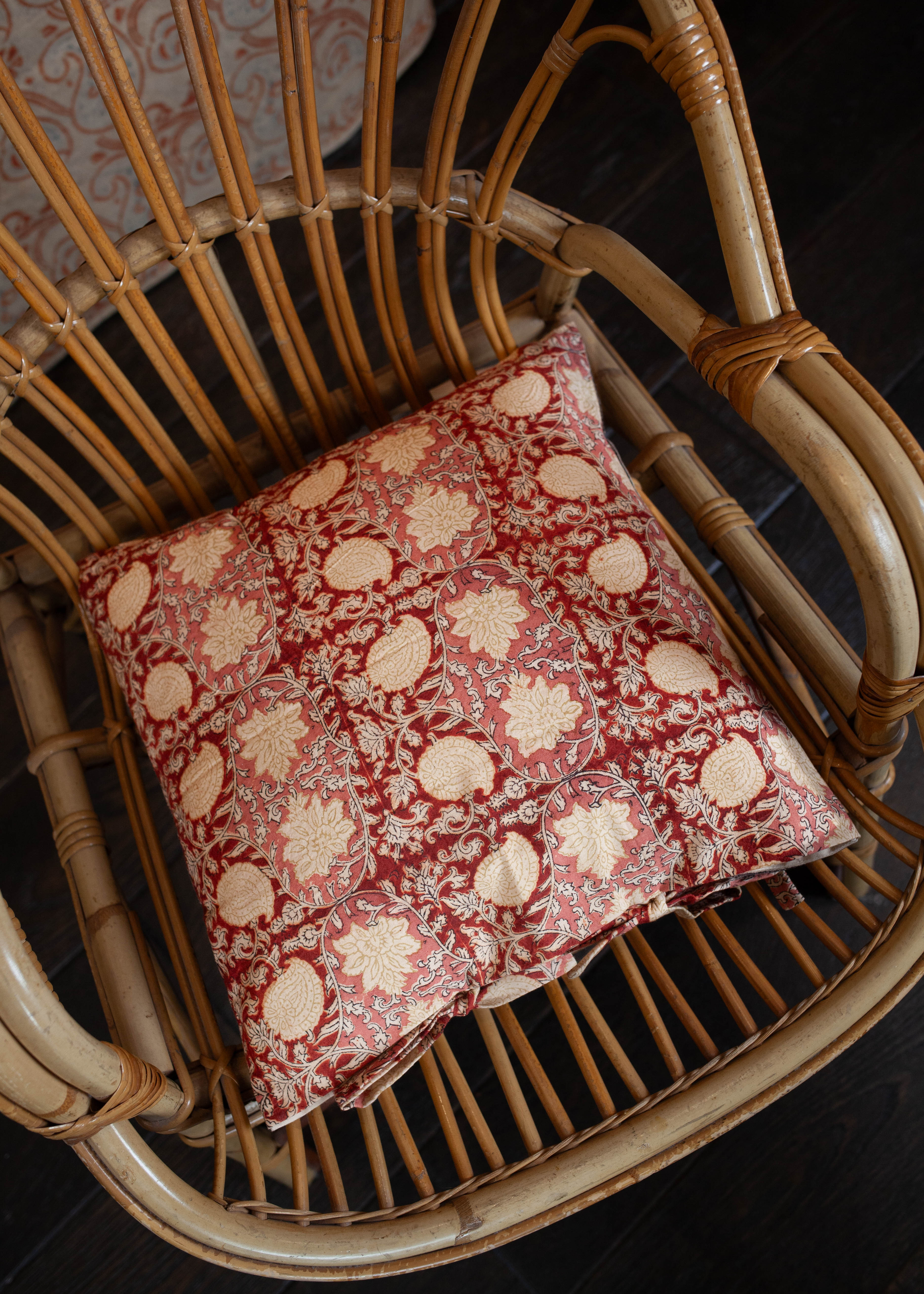 1 Housse de coussin canapé - 40 x 40 cm  - Imprimé KHILANA