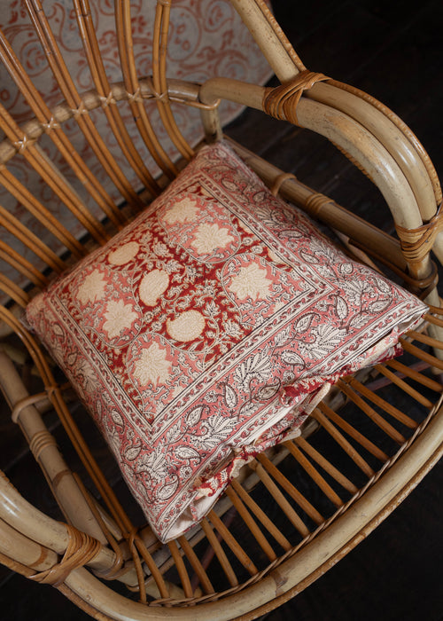 1 Housse de coussin canapé - 40 x 40 cm  - Imprimé KHILANA