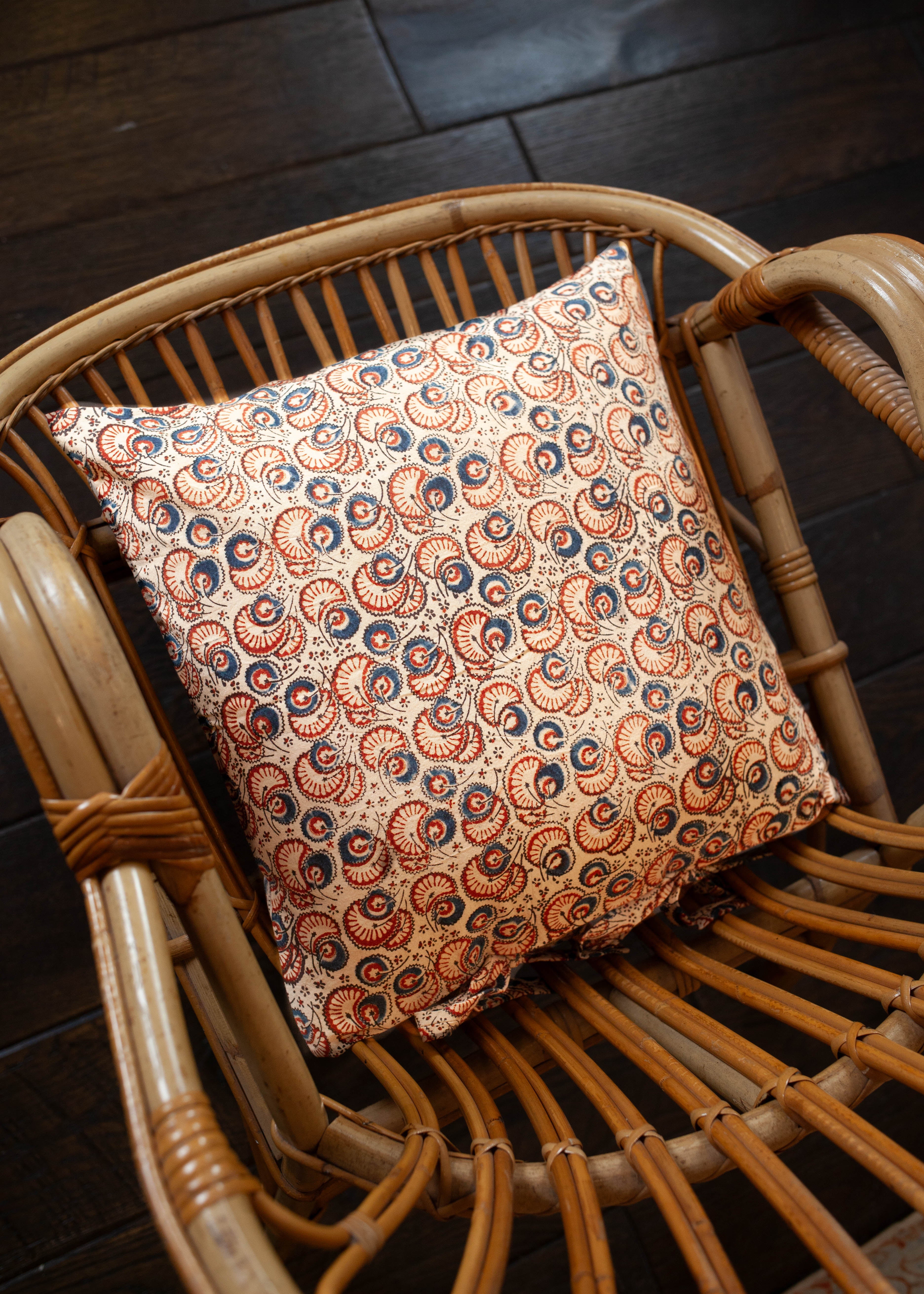 1 Housse de coussin canapé - 40 x 40 cm  - Imprimé PANKHA