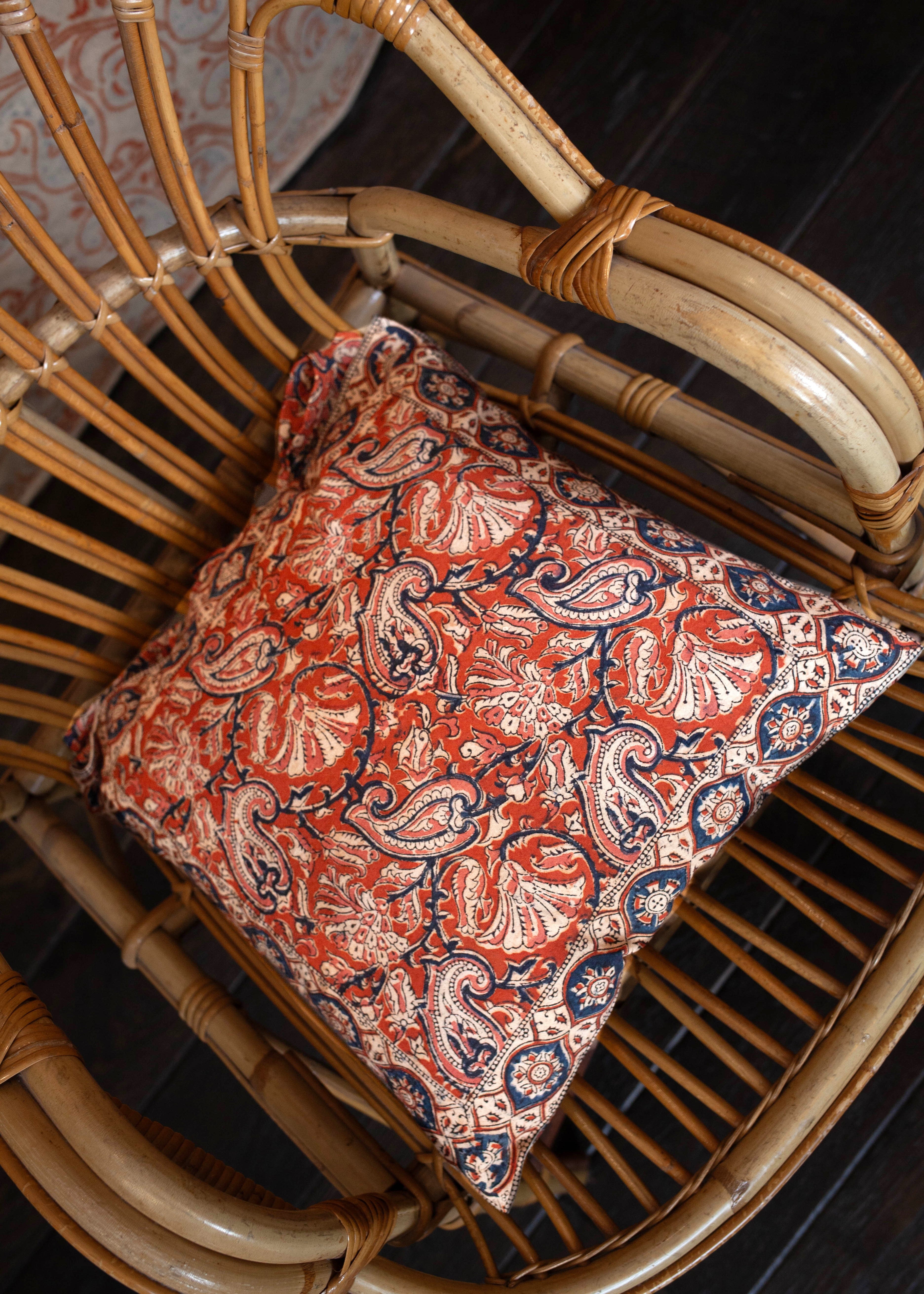 1 Housse de coussin - 40 x 40 cm - Imprimé KASHMEER