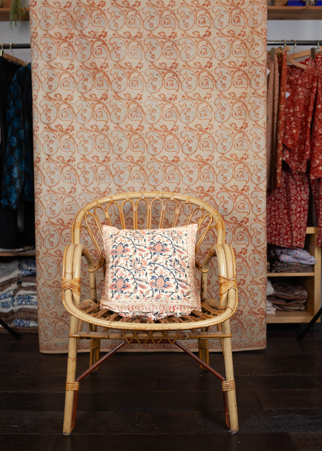 1 Housse de coussin - 40 x 40 cm - Imprimé ANDE SENE