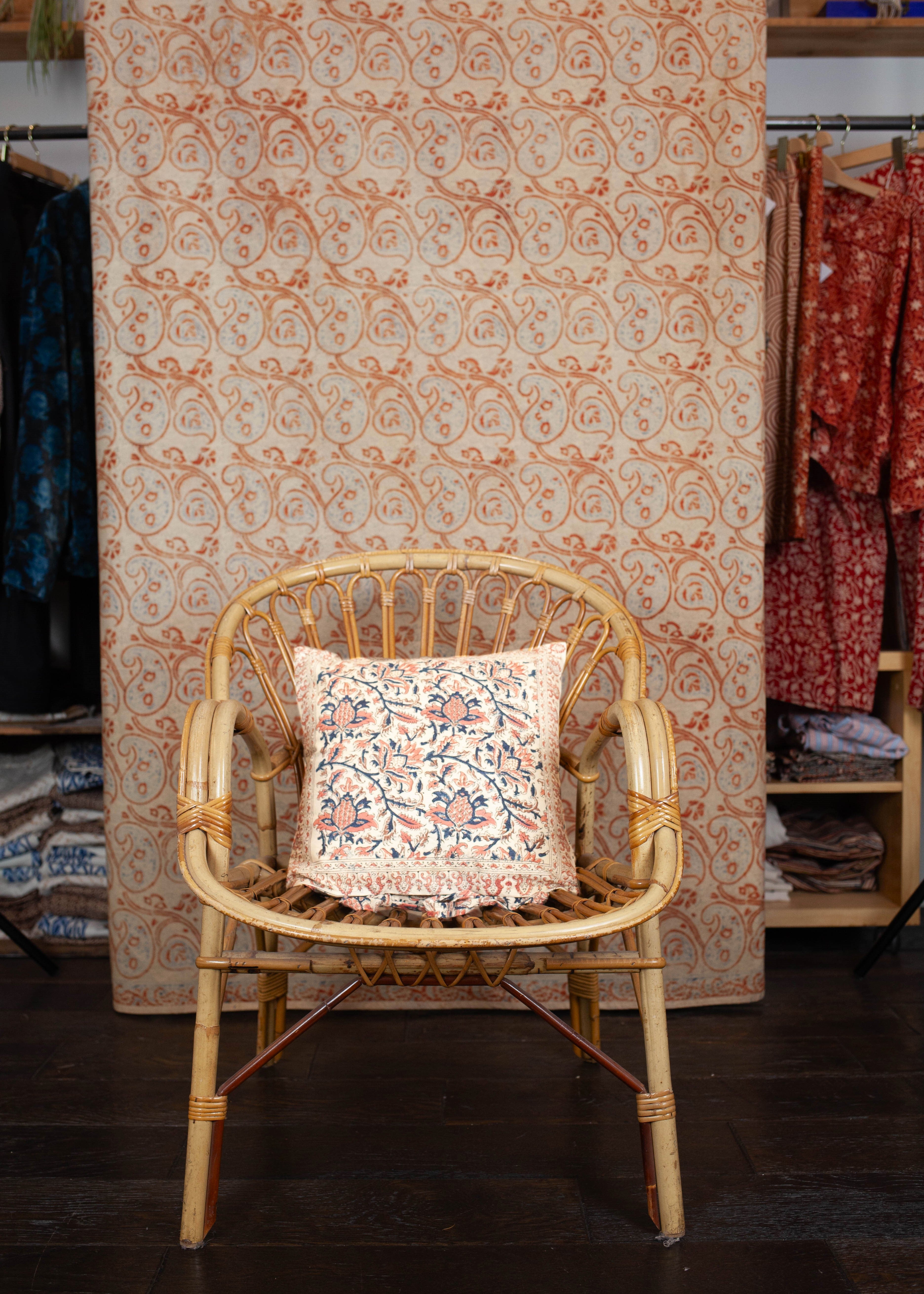 1 Housse de coussin - 40 x 40 cm - Imprimé ANDE SENE