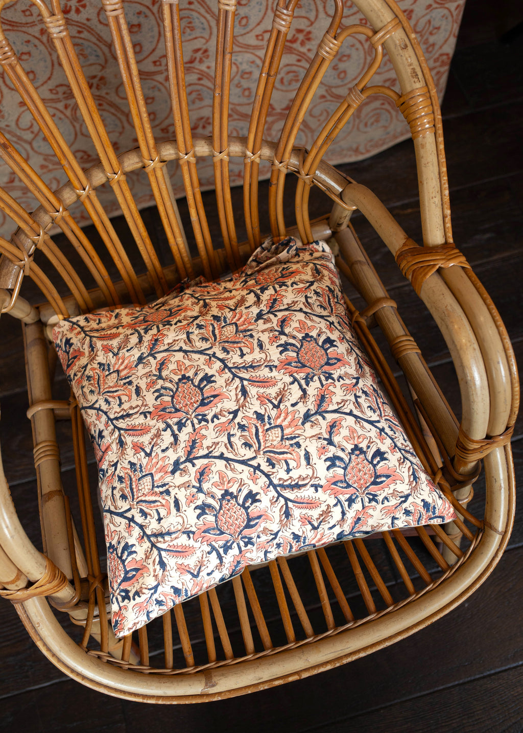 1 Housse de coussin - 40 x 40 cm - Imprimé ANDE SENE