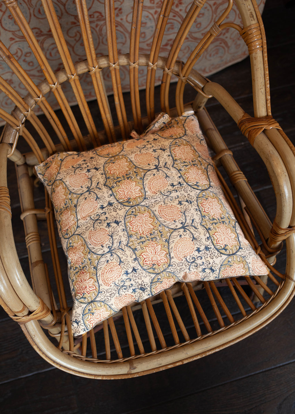 1 Housse de coussin canapé - 40 x 40 cm  - Imprimé SHAKTI