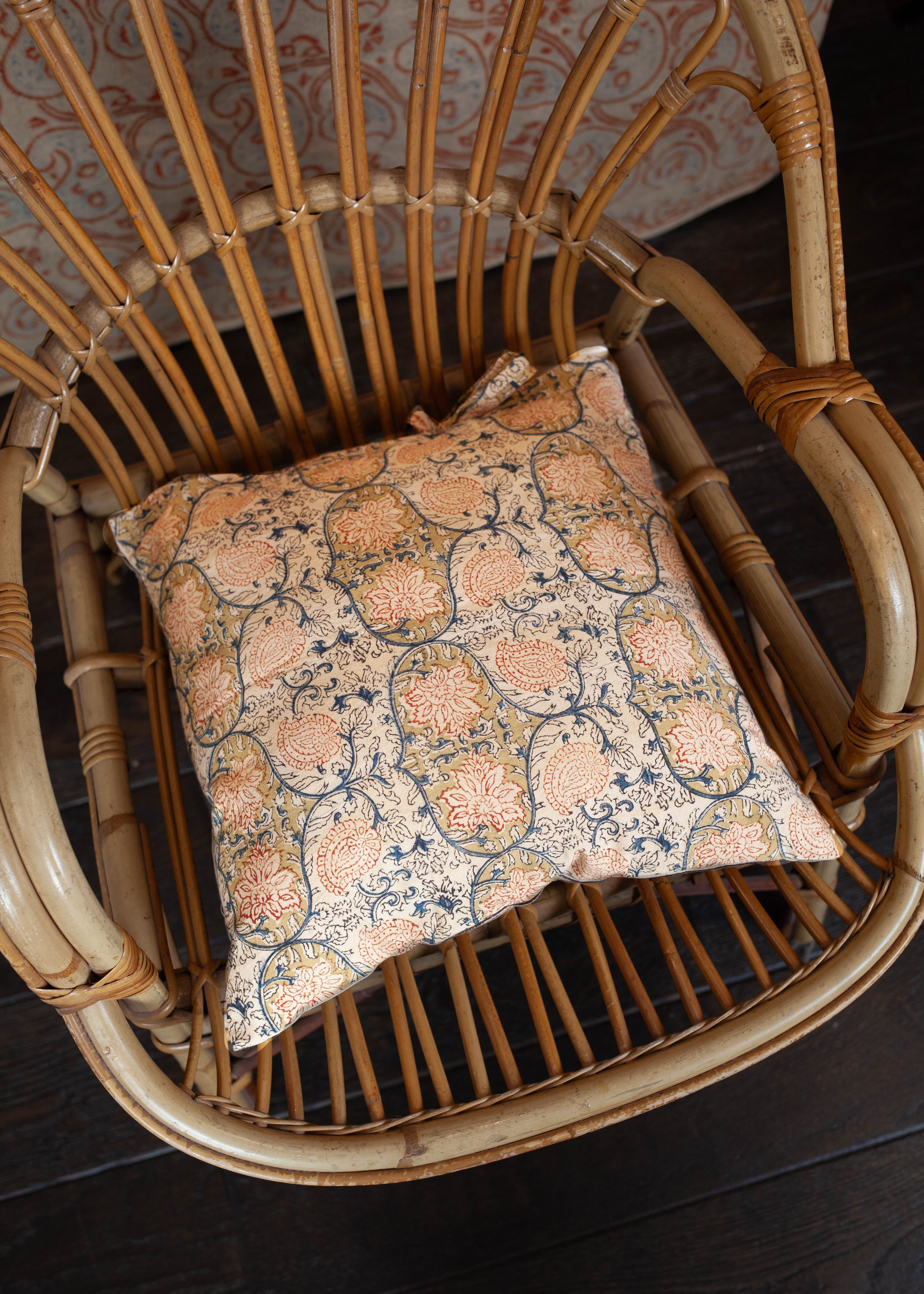 1 Housse de coussin canapé - 40 x 40 cm  - Imprimé SHAKTI