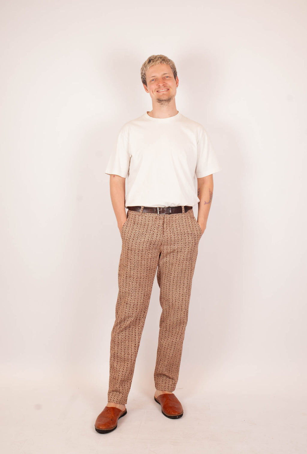 Pantalon Hosur - Coton bio - Imprimé UDAAN (envol)