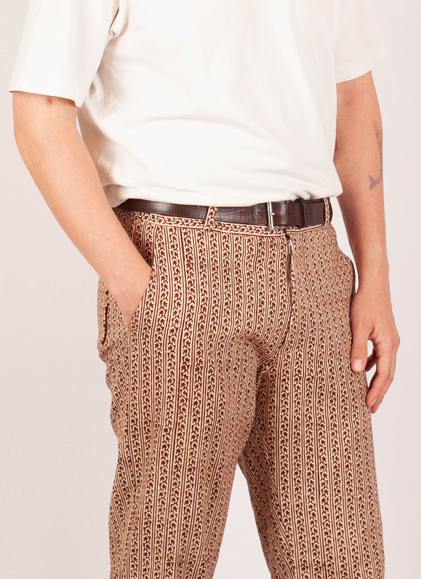 Pantalon Hosur - Coton bio - Imprimé UDAAN (envol)