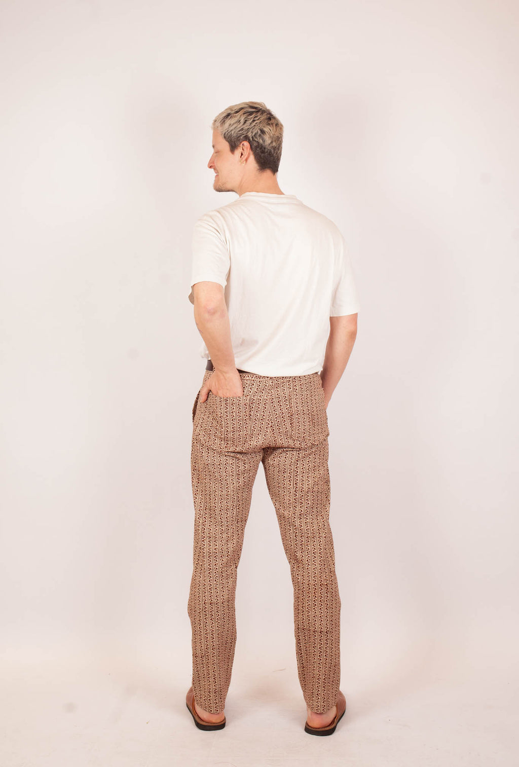 Pantalon Hosur - Coton bio - Imprimé UDAAN (envol)