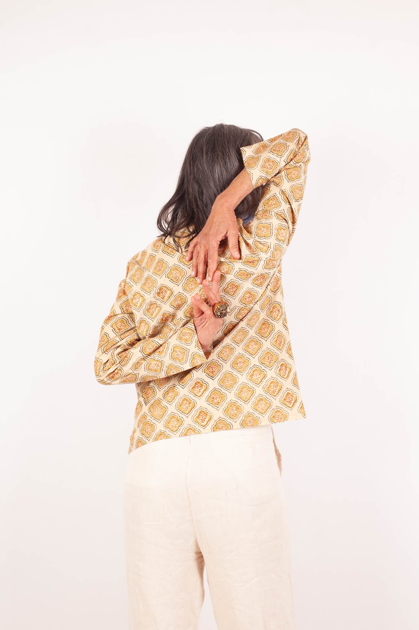 Blouse JAISALMER - Coton bio - Imprimé VISTAAR (expansion)
