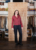 Chemise Bindu V.2 - Coton bio - Imprimé JYOTI (flamme)