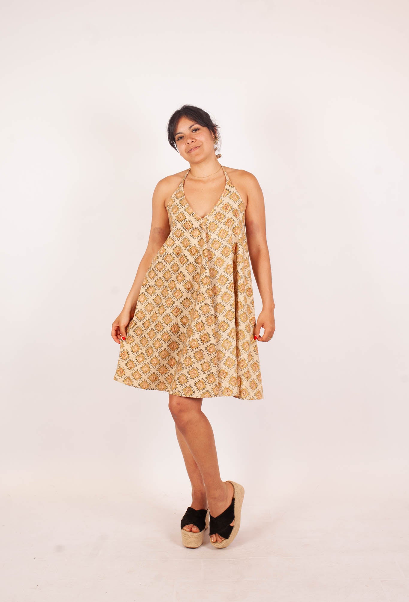 Robe MALA  - Coton bio - Imprimé VISTAAR (expansion)