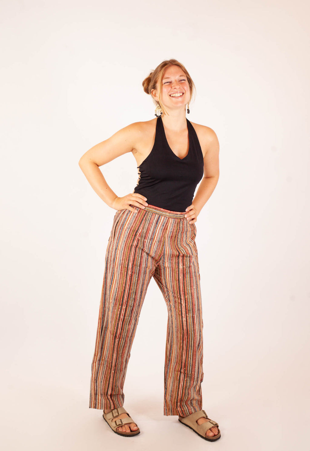 Pantalon AGRA - Coton bio - Imprimé ARUNACHALA