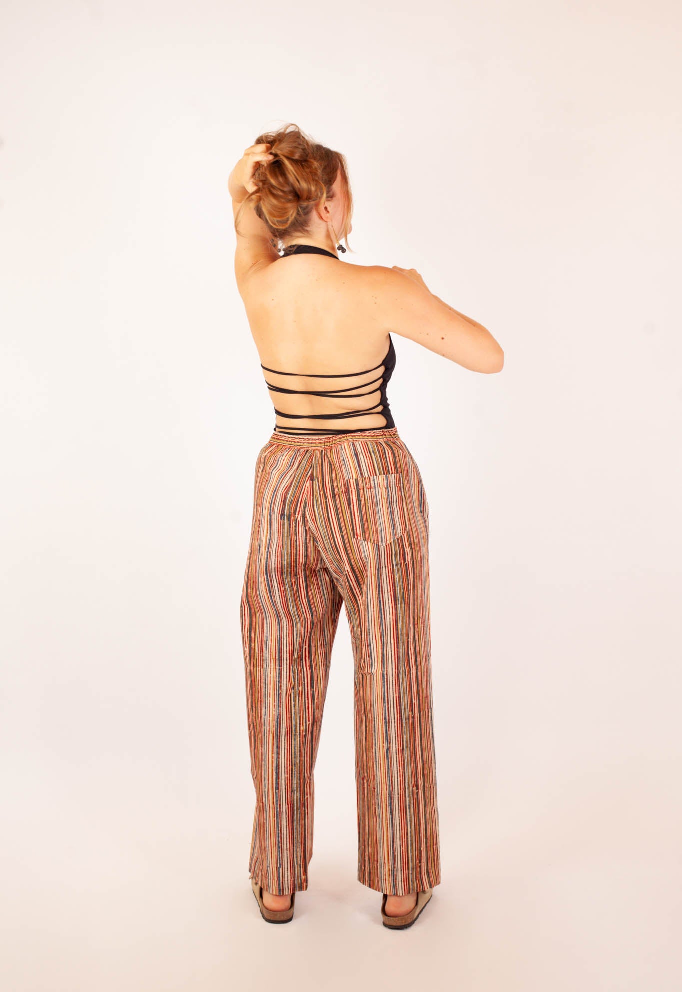 Pantalon AGRA - Coton bio - Imprimé ARUNACHALA
