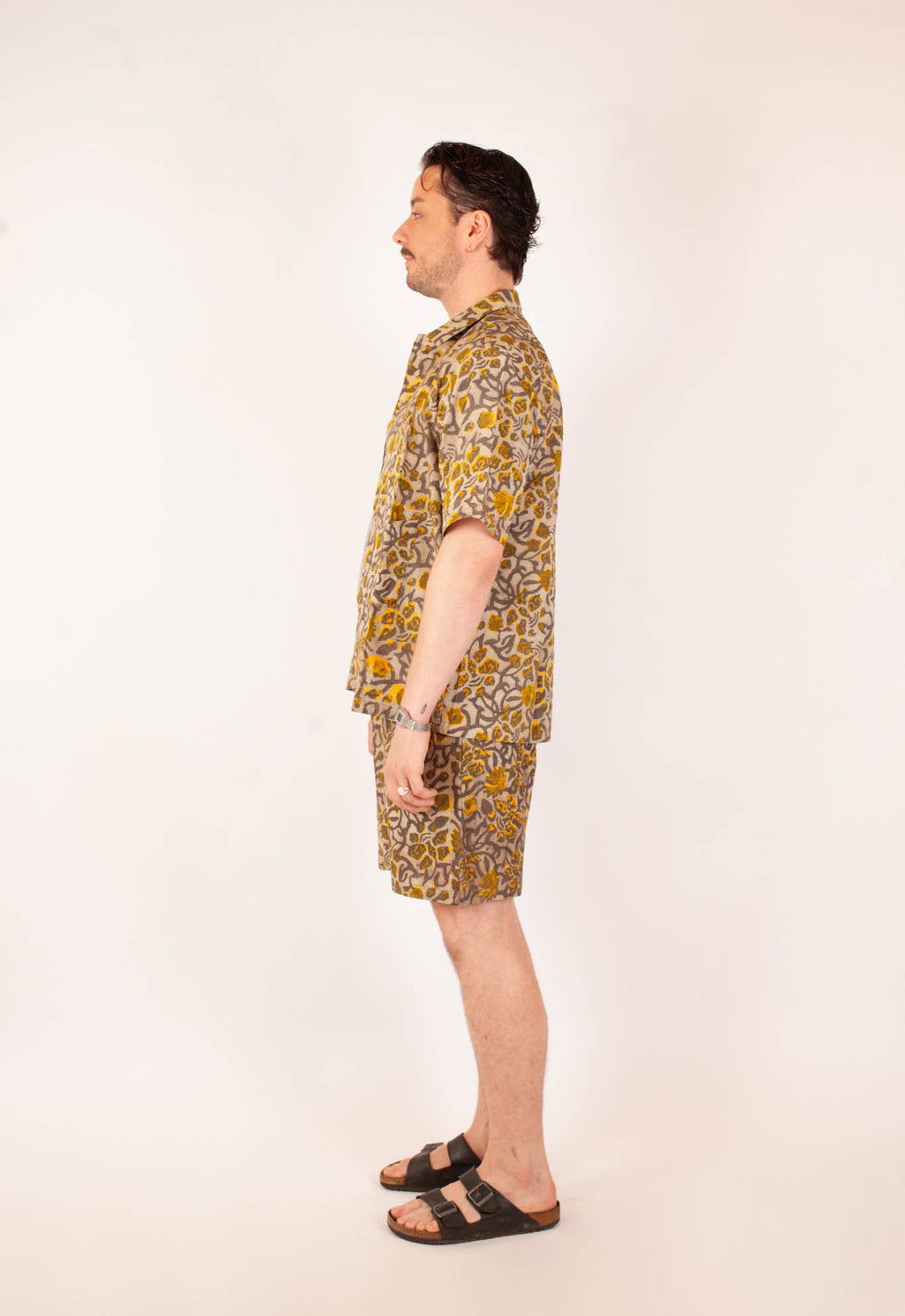 Short Bhuj -Coton bio - Imprimé KHILANA (floraison)