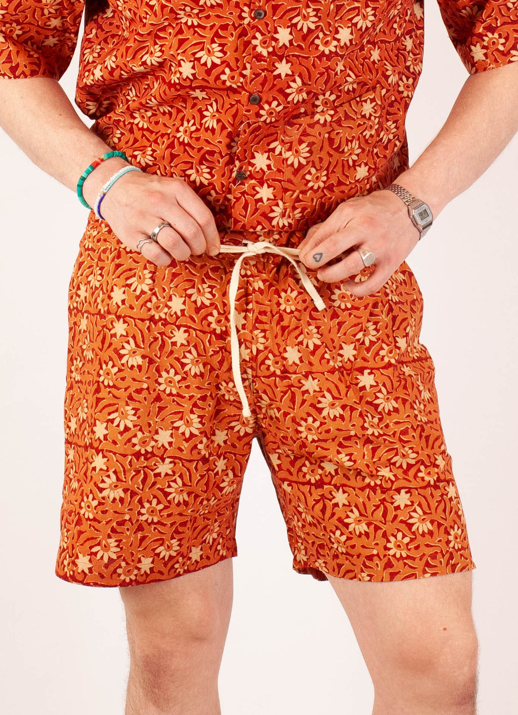 Short Bhuj -Coton bio - Imprimé KALEE (bourgeon)