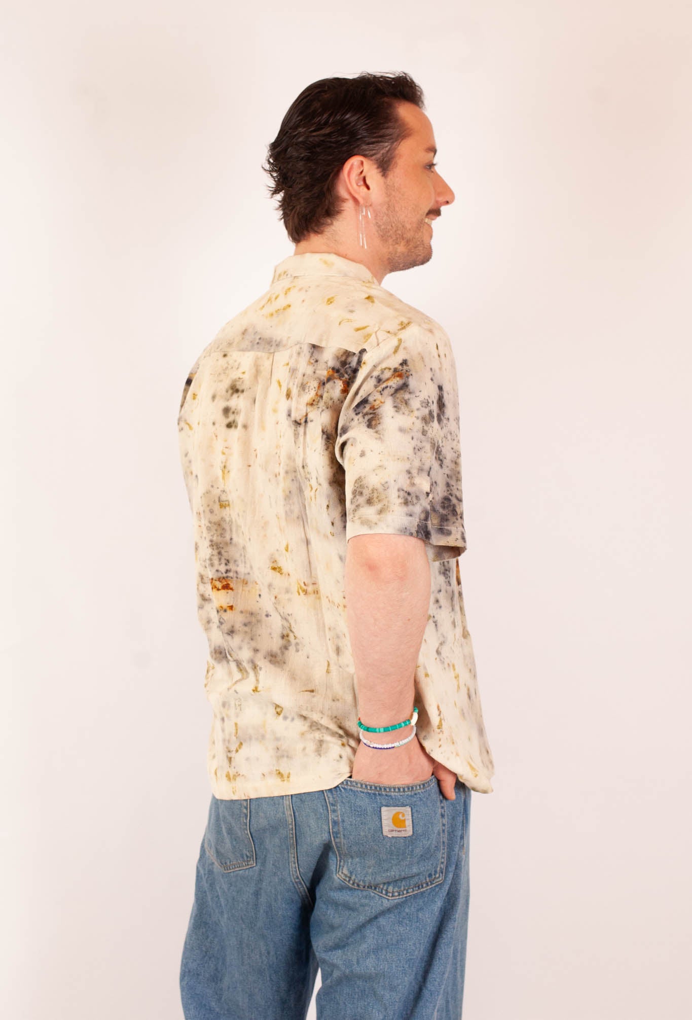 Chemise Linga - Kala coton - Imprimé AANAND (joie)