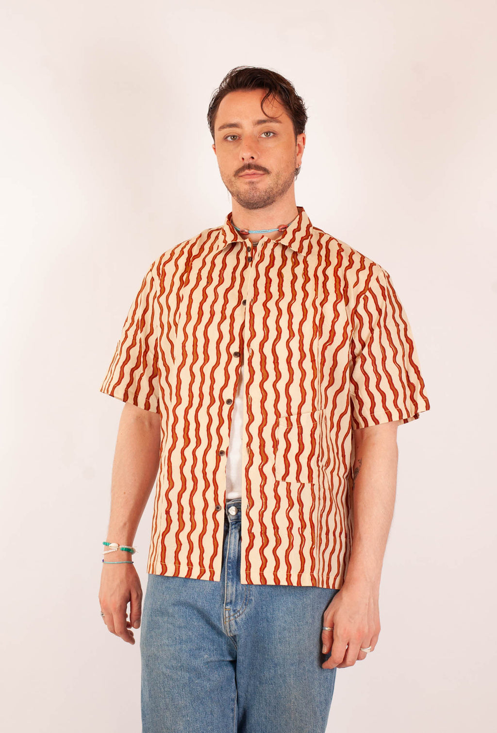 Chemise Linga - Coton bio - Imprimé KSHAN (l'instant)