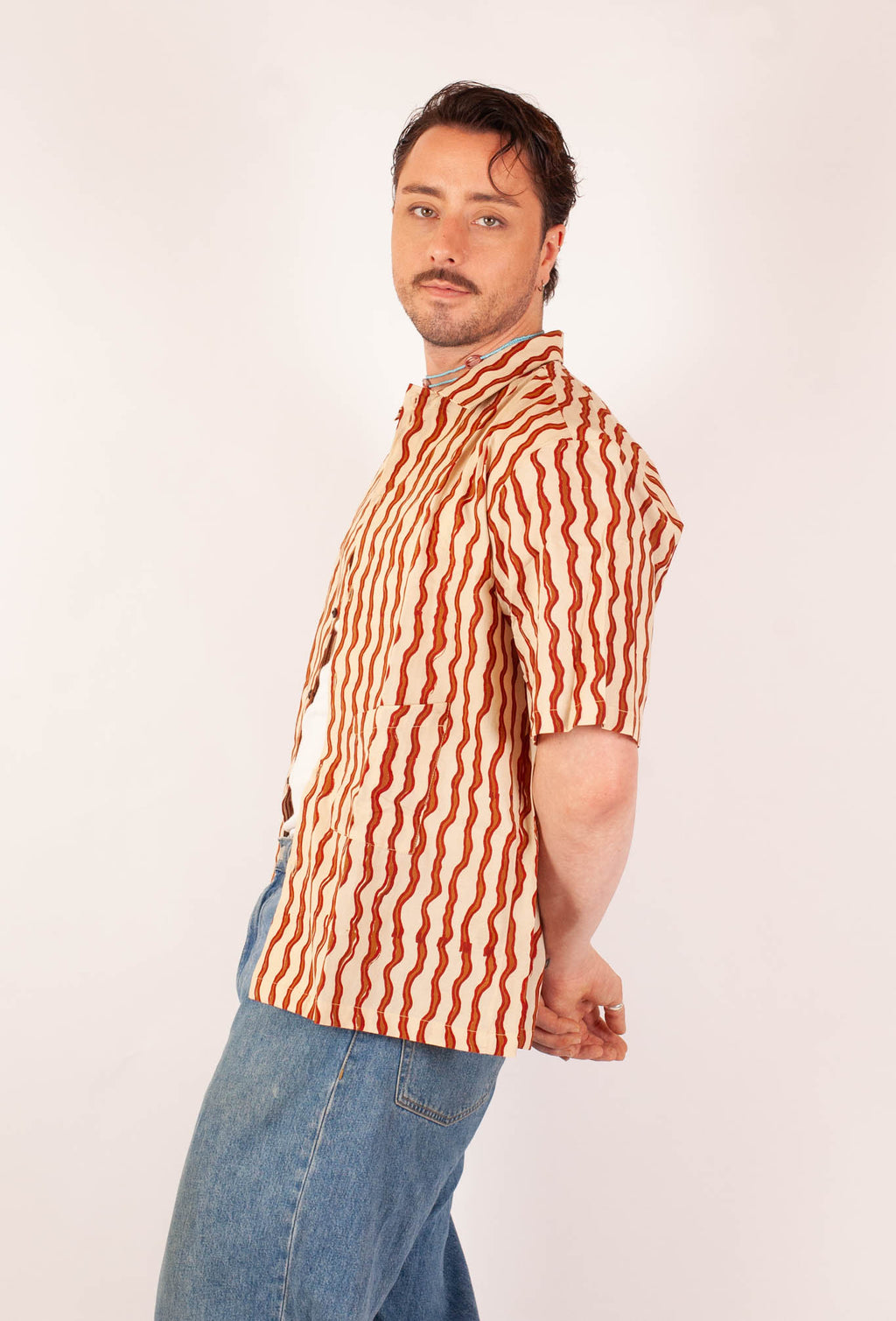 Chemise Linga - Coton bio - Imprimé KSHAN (l'instant)