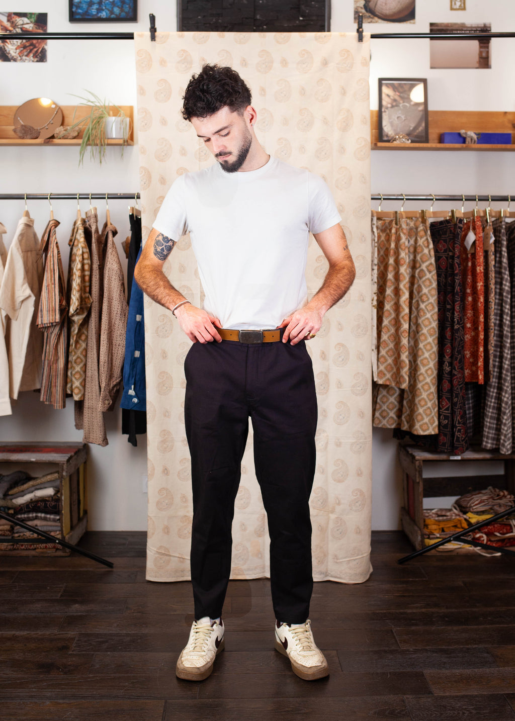 Pantalon HOSUR -  Coton bio - Coloris Kala Kaua
