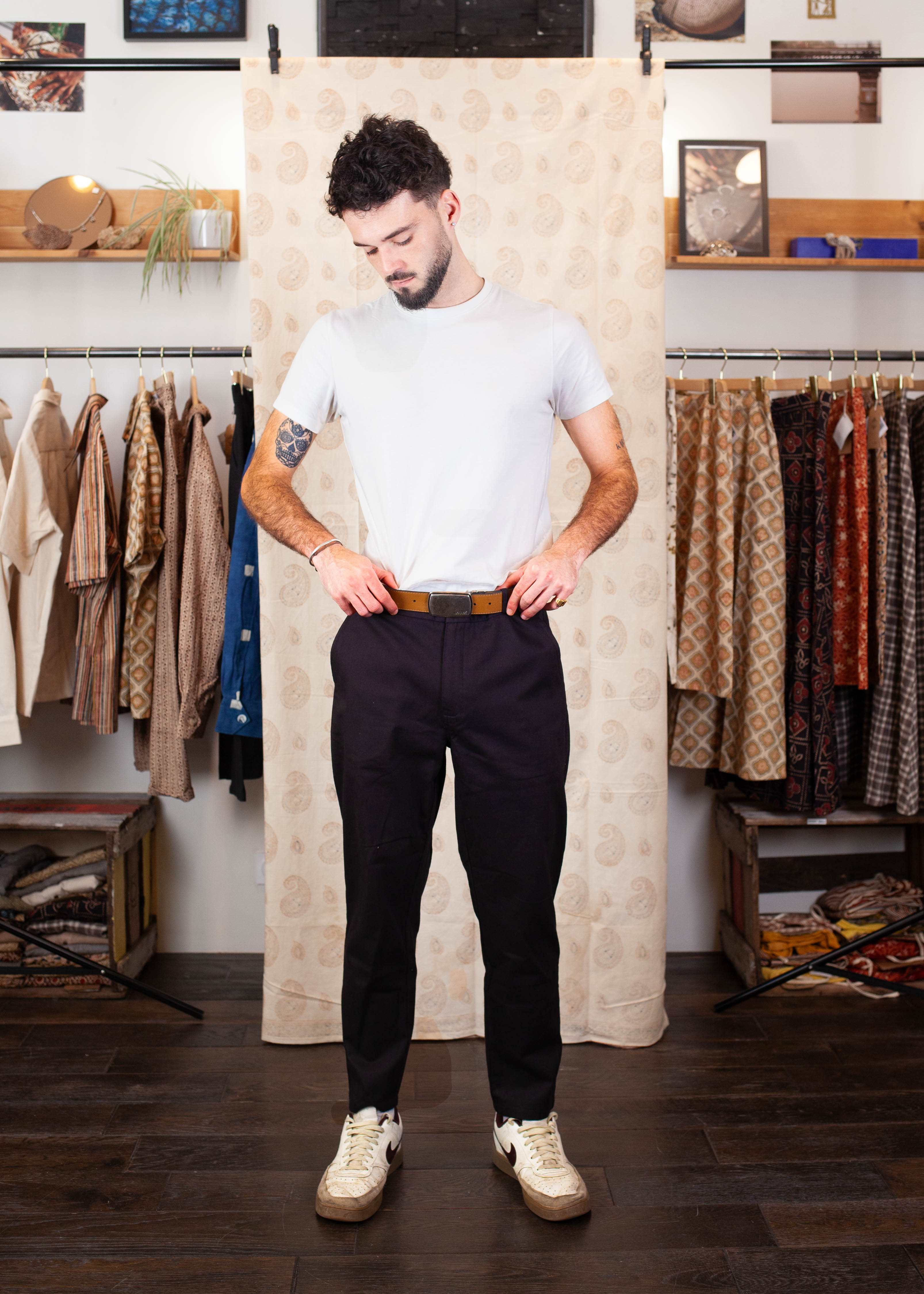 Pantalon HOSUR -  Coton bio - Coloris Kala Kaua