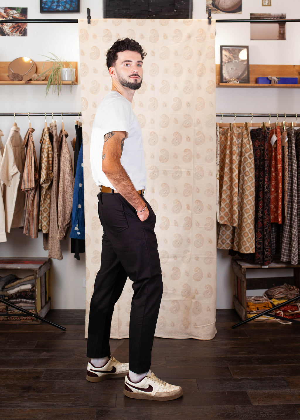 Pantalon HOSUR -  Coton bio - Coloris Kala Kaua
