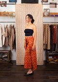 Pantalon SARASWATI - Coton bio - Imprimé KALEE (bourgeon)