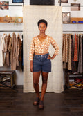 Top BENARES  - Coton bio - Imprimé BORDGANA