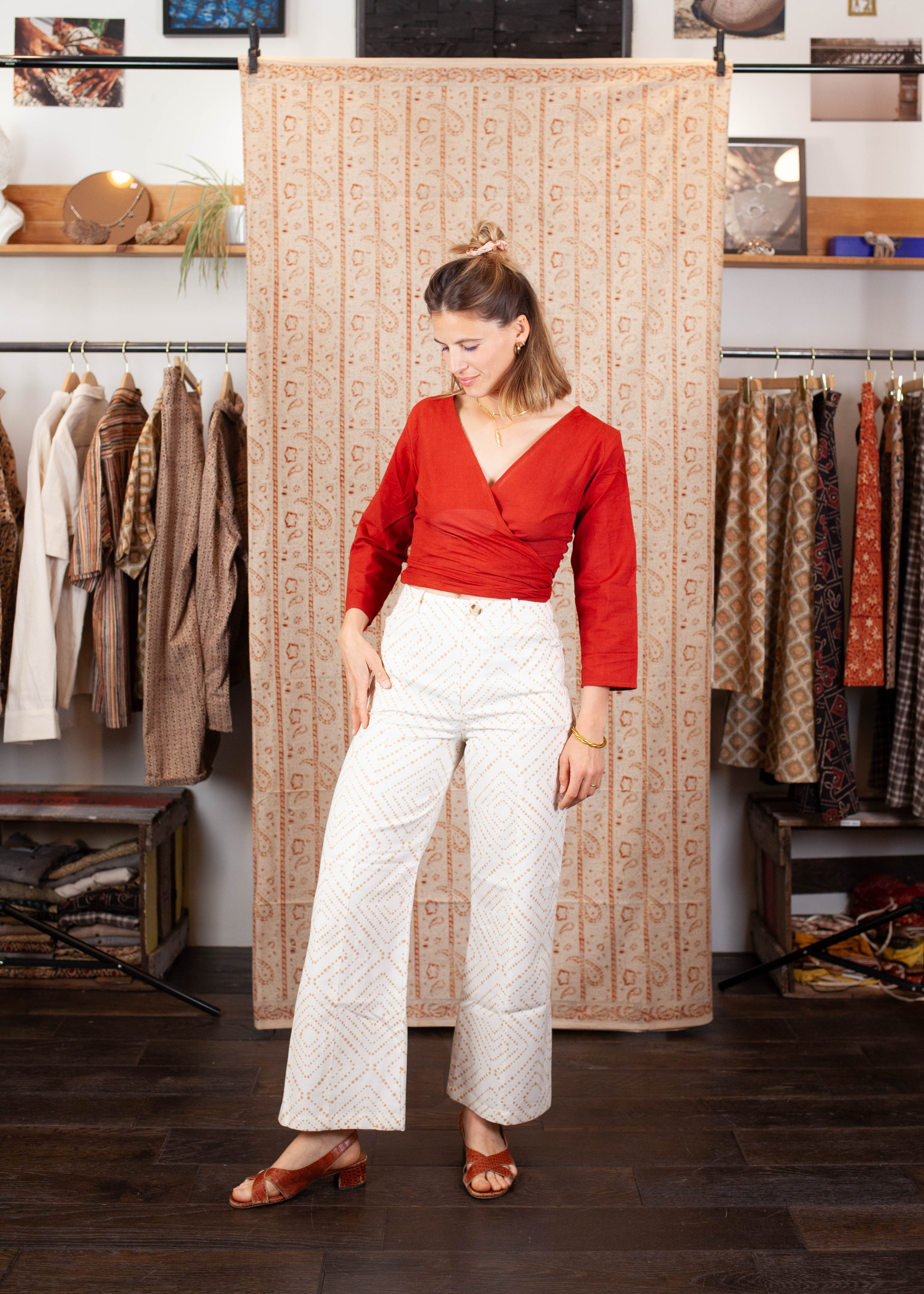 Pantalon Gwalior - Imprimé Chamak