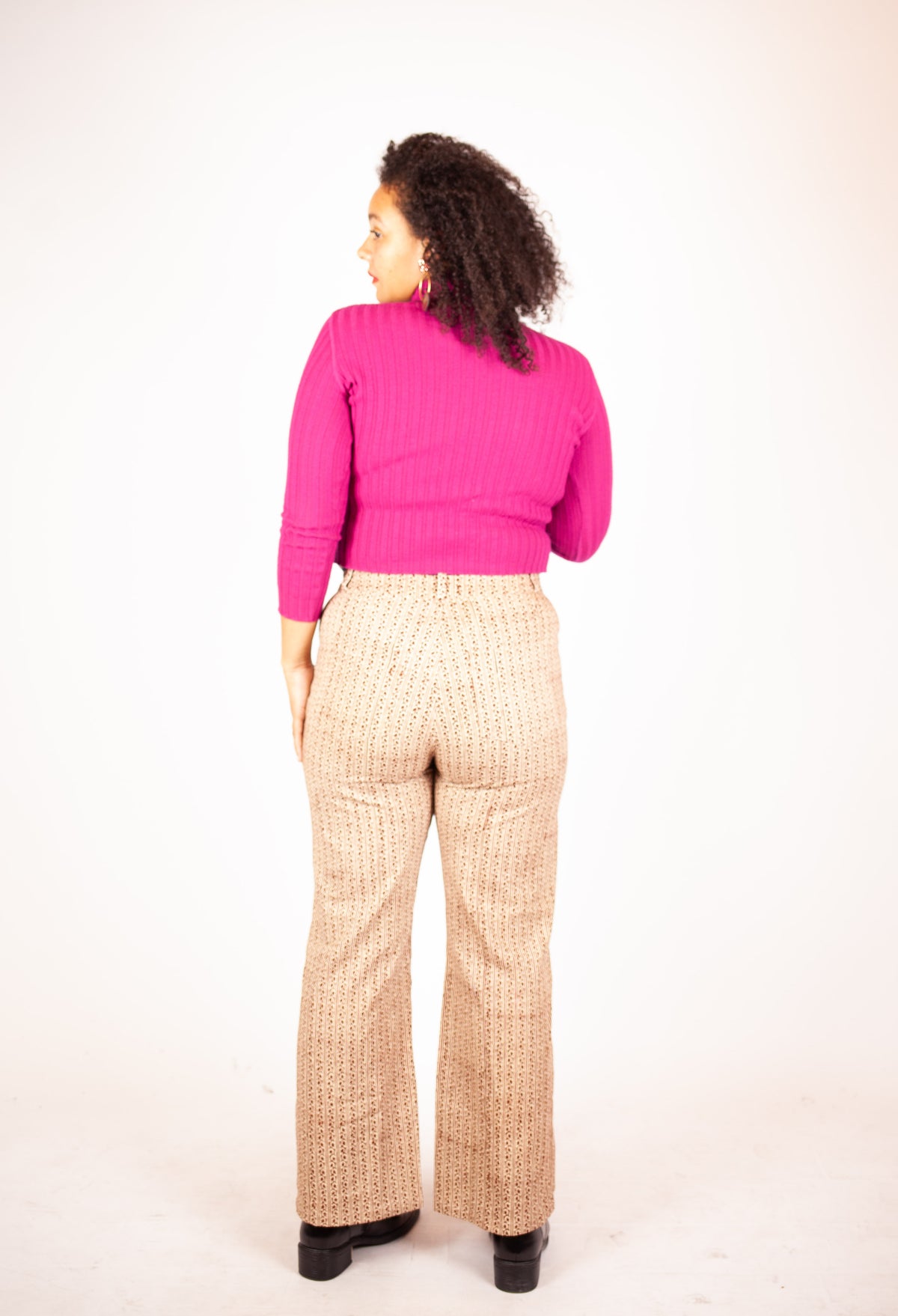 Pantalon Gwalior - Coton bio - Imprimé UDAAN (envol)