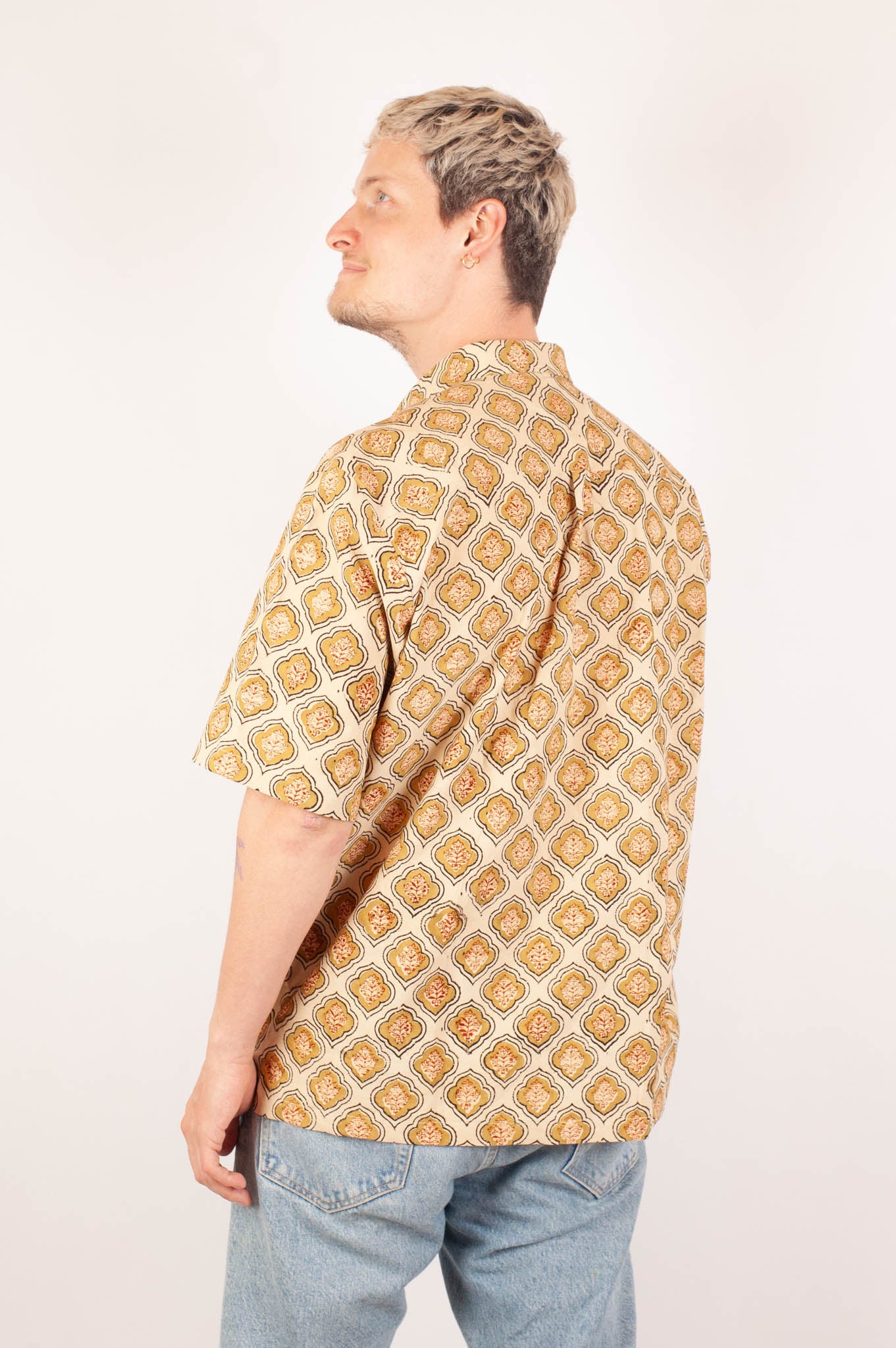 Chemise Linga -Coton bio - Imprimé VISTAAR (expansion)